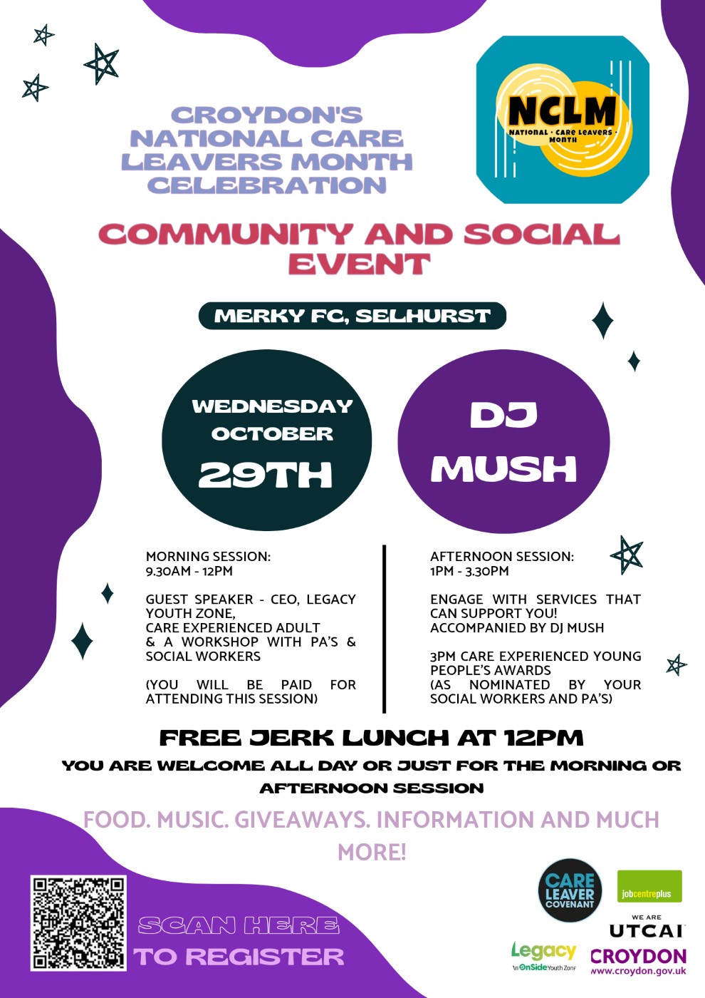 Community and Social Event targeting Care Leavers