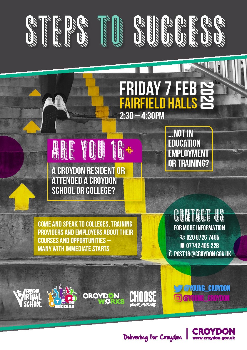 STEPS TO SUCCESS - 7TH FEBRUARY 2:30PM-4:30PM