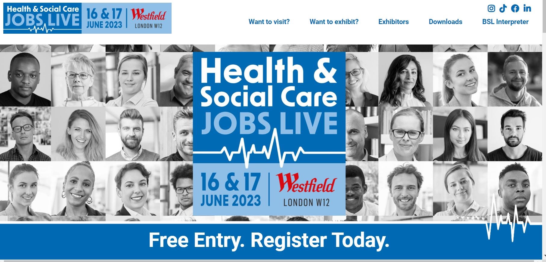 Health & Social Care Jobs Live 16th & 17th June 2023